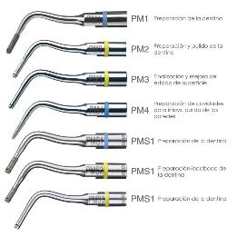 Insert para acabado protésico Perfet Margin Round Acteon-Satelec - PM1, PM2, PM3, PM4, PMS1, PMS2 y PMS3