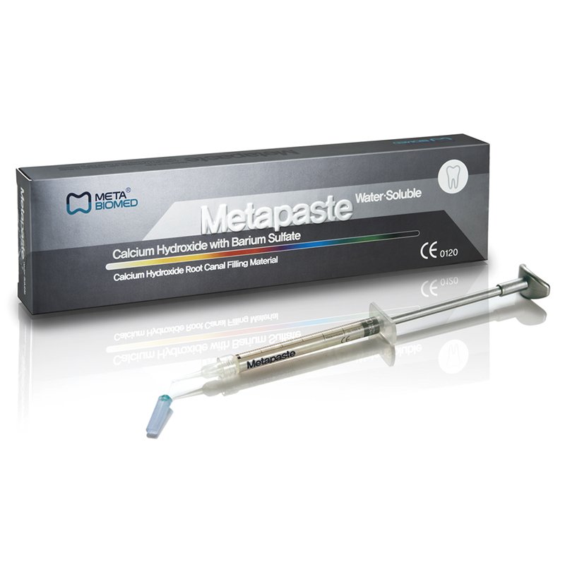 Metapaste Meta Biomed - Jeringa 2,2 grs. + 20 tips y anillo control dirección.