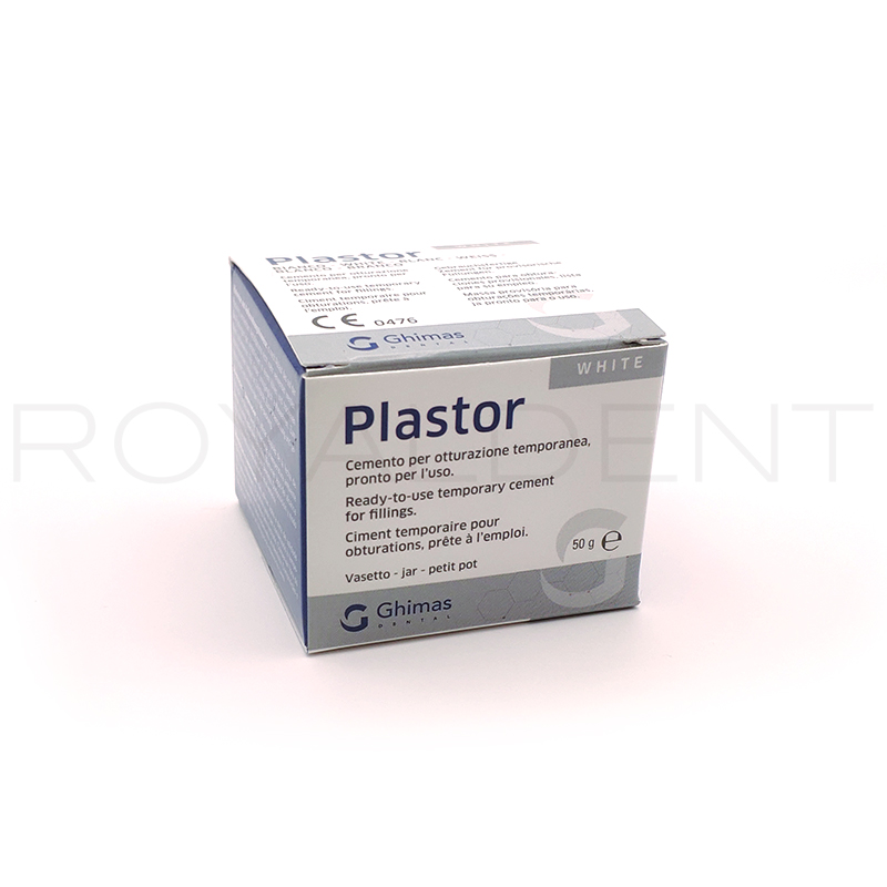 Plastor blanco cemento provisional Ghimas - 50 gramos