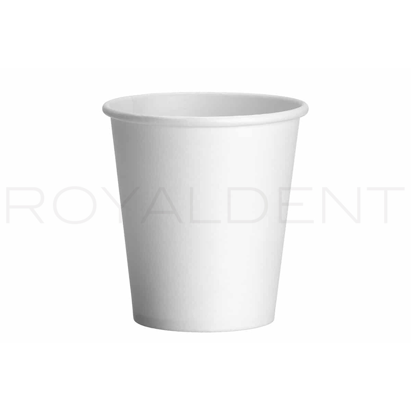 Vasos Papel ecologicos Blanco PURE PLANET  Akzenta - 50 Unidades 