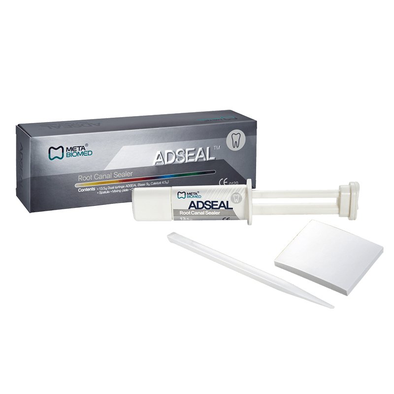 Adseal Meta Biomed - Jeringa de 13,5 grs. (9 grs. base+4,5 grs. catalizador)