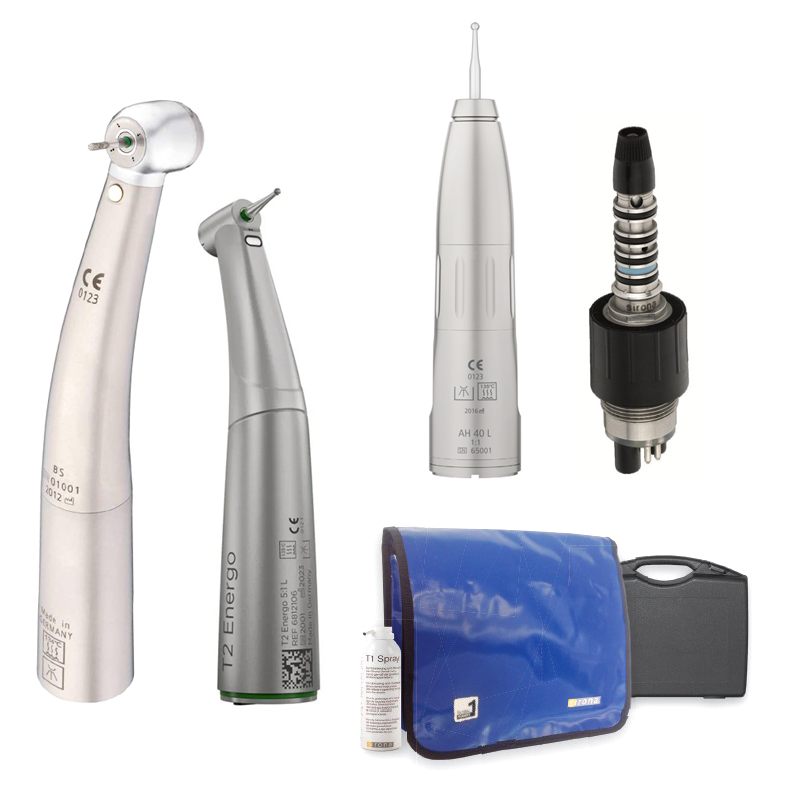 Estuche Advance acefro inoxidable con luz rodamientos de cerámica Sirona - 