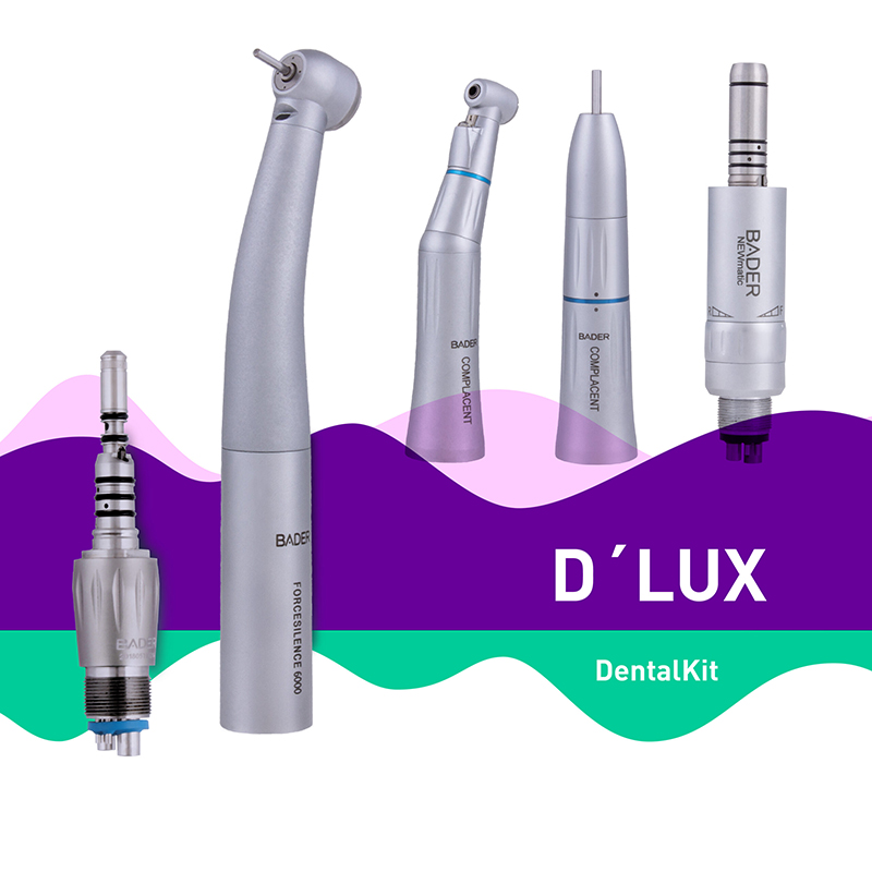  Kit Estudiante DeLUX  Bader Dental - Garantía hasta fin de estudios y revisión gratuita cada fin de curso.