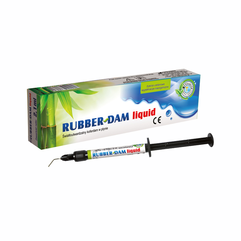 Protector gingival Rubber Dam Liquido Cerkamed - 1 Jeringa 1.2ml