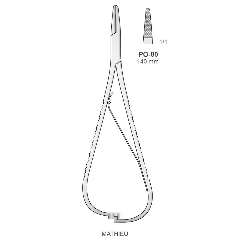 Porta-agujas Mathieu PO-80 Bontempi - 