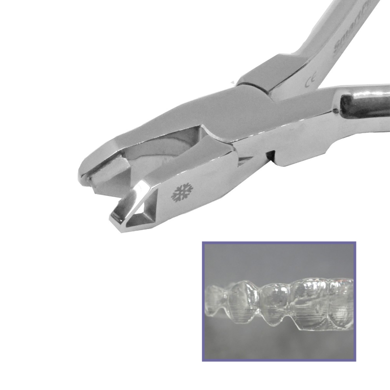 ALICATE para alineadores Cold Triangular TP-001-087/SM ORTHODONTICS HD - 