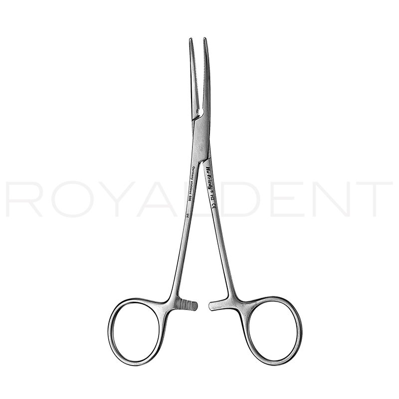 Pinza hemostática Kelly H2  Hu-Friedy - Curva 14 cm.