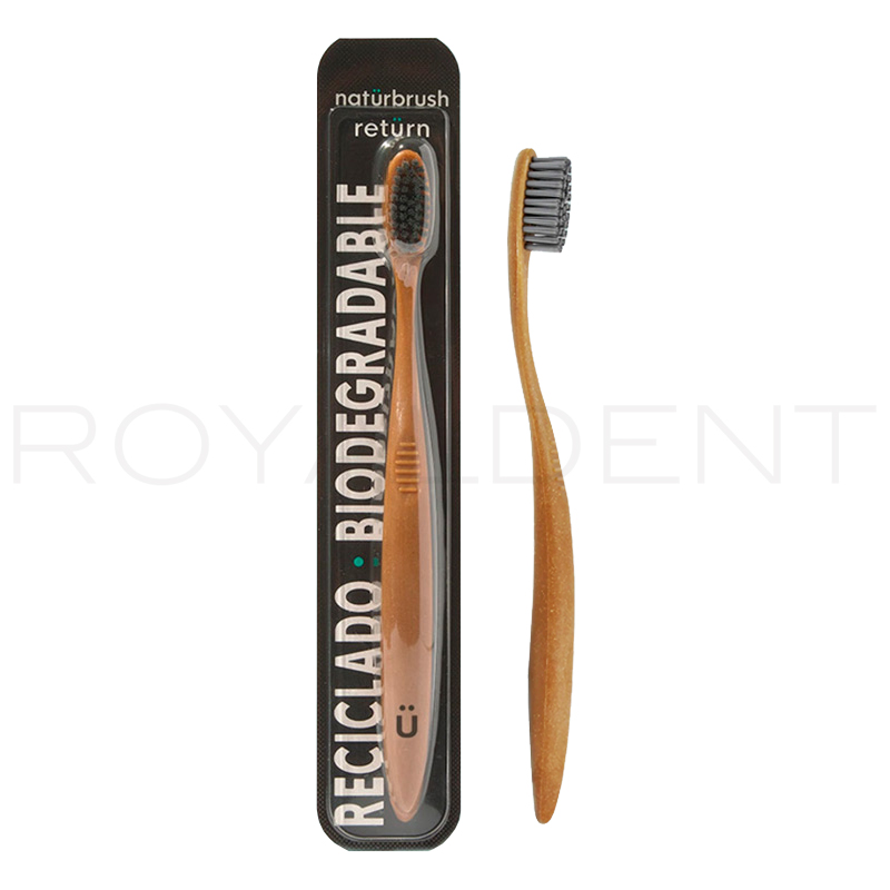 Cepillo manual RETURN Biodegradable Naturbrush - unitario