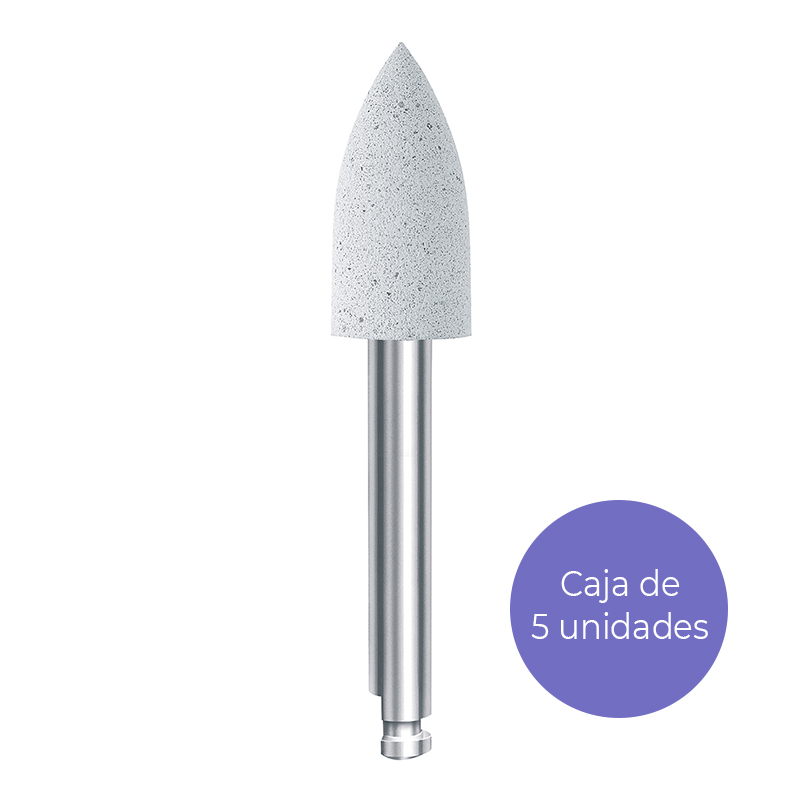 9436F.204.045 pulidor gris composites  Komet - Caja de 5 unidades.